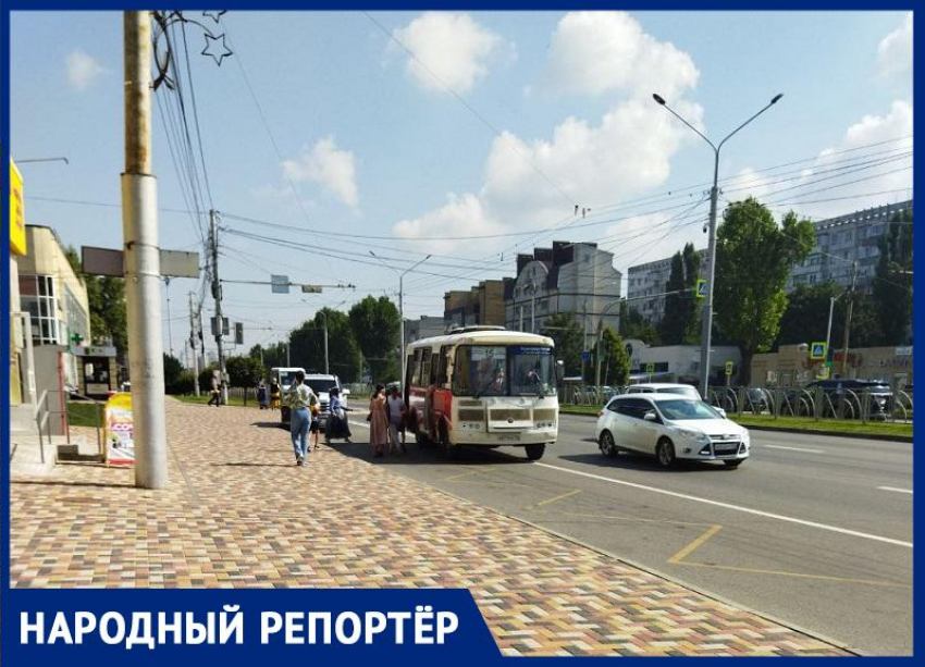 На солнцепеке и под дождем: открытая остановка на юге Ставрополя беспокоит горожан и