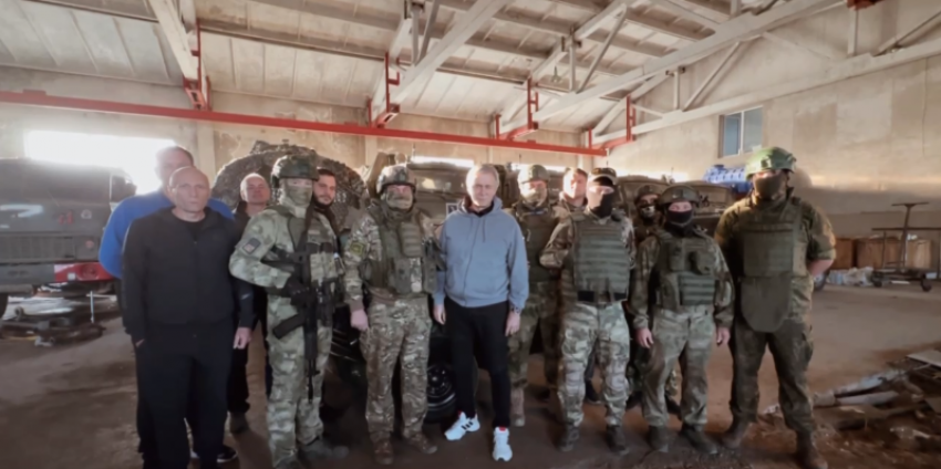 Глава Шпаковского округа посетил зону СВО с гуманитарной помощью