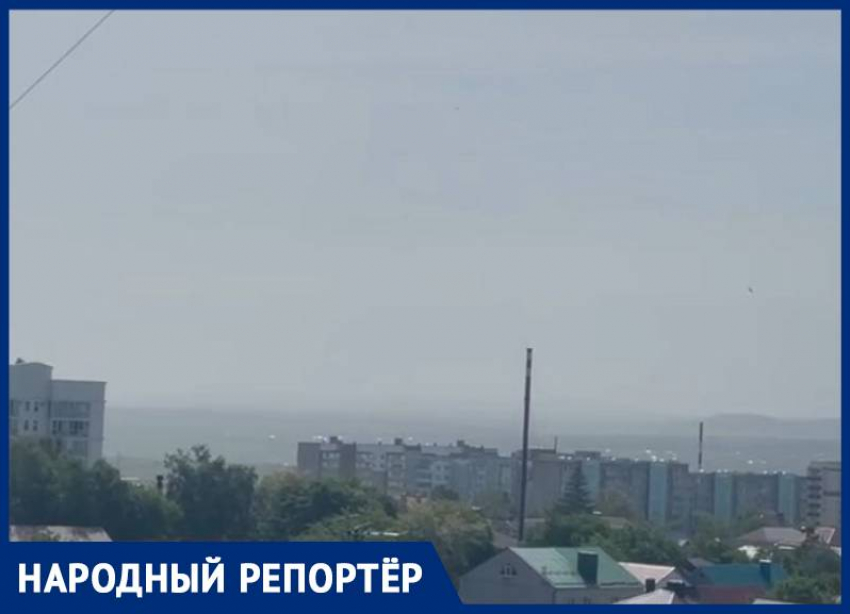 Песчаную бурю заметили жители Ставрополя