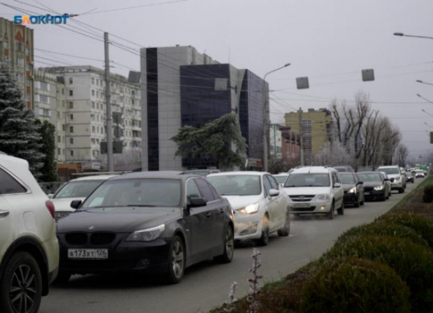 Репетиция 8-балльных пробок в преддверии Дня Победы прошла в Ставрополе