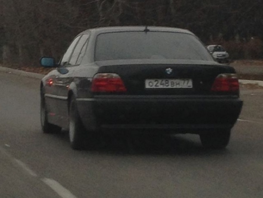 BMW из «Бумера» катается по дорогам Ставрополья 