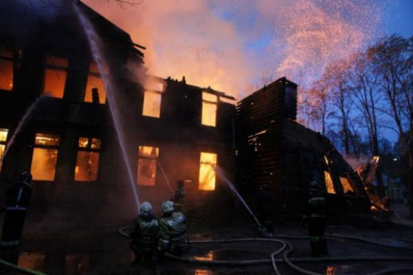 В научном центре Ставрополья сгорели два кабинета и коридор