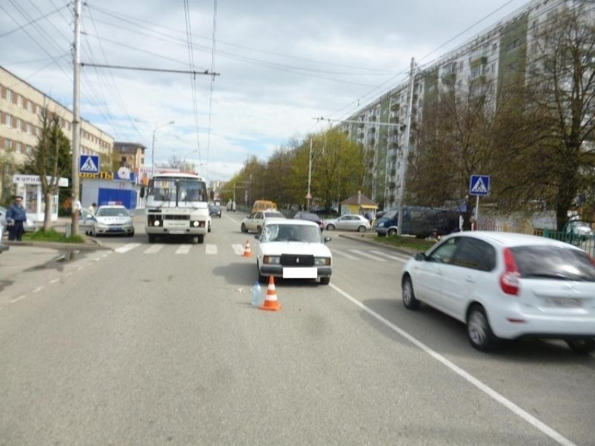 В Ставрополе ВАЗ переехал пешехода
