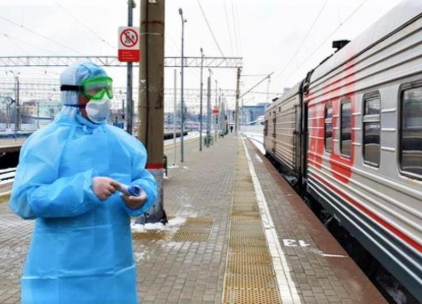 Всех прибывших в Ставрополь на поезде ставят на учет
