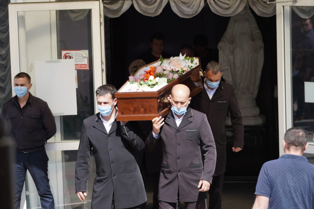 Маи прощание. В Волгограде похоронили.