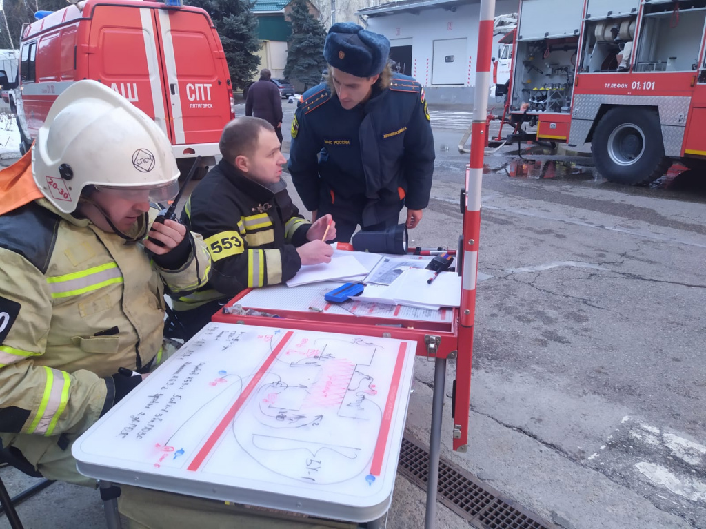 Пожар на хладокомбинате в Пятигорске ликвидировали